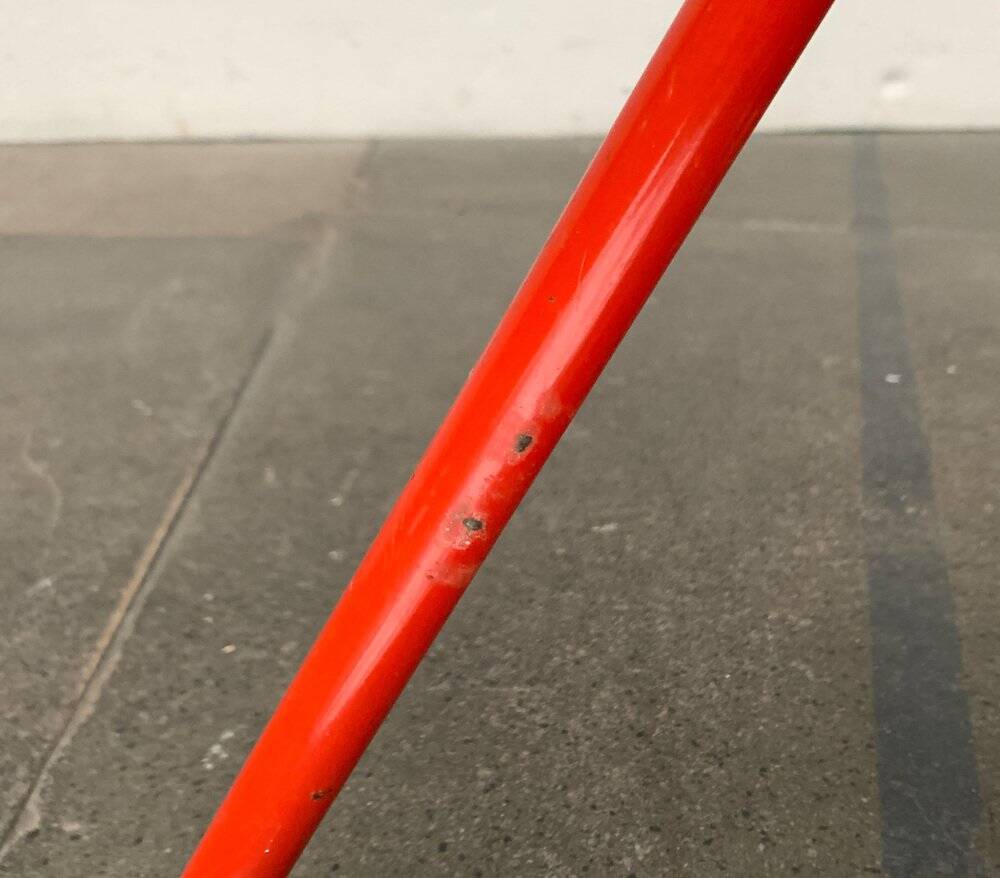 Postmodern Italian folding stool Ulisse by Ivan Loss for Sandrigarden, 1980s.