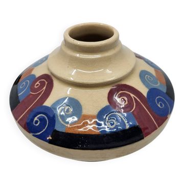Simone Larrieu vase in ceramic France Art Deco 1930