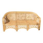 Rattan Bench