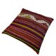 Housse de coussin kilim turc vintage, 55 x 55 cm