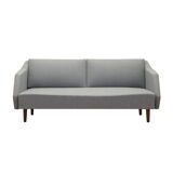 Canapé gris, design danois, années 1960, production : Danemark