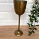 Brass metal chalice