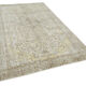 Handwoven antique anatolian beige rug 166 cm x 269 cm