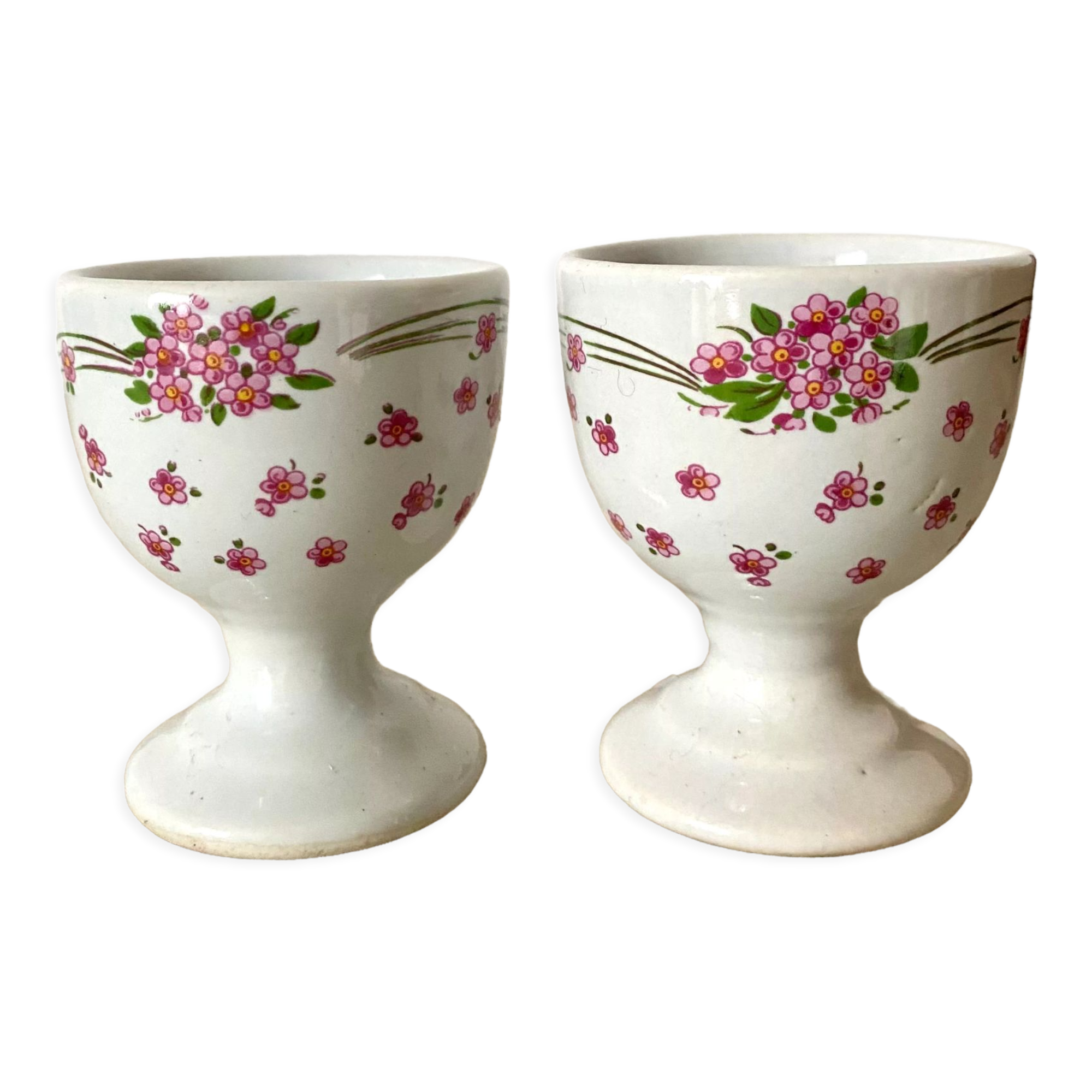 Vintage flowery poppies