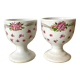 Coquetiers vintage fleuris