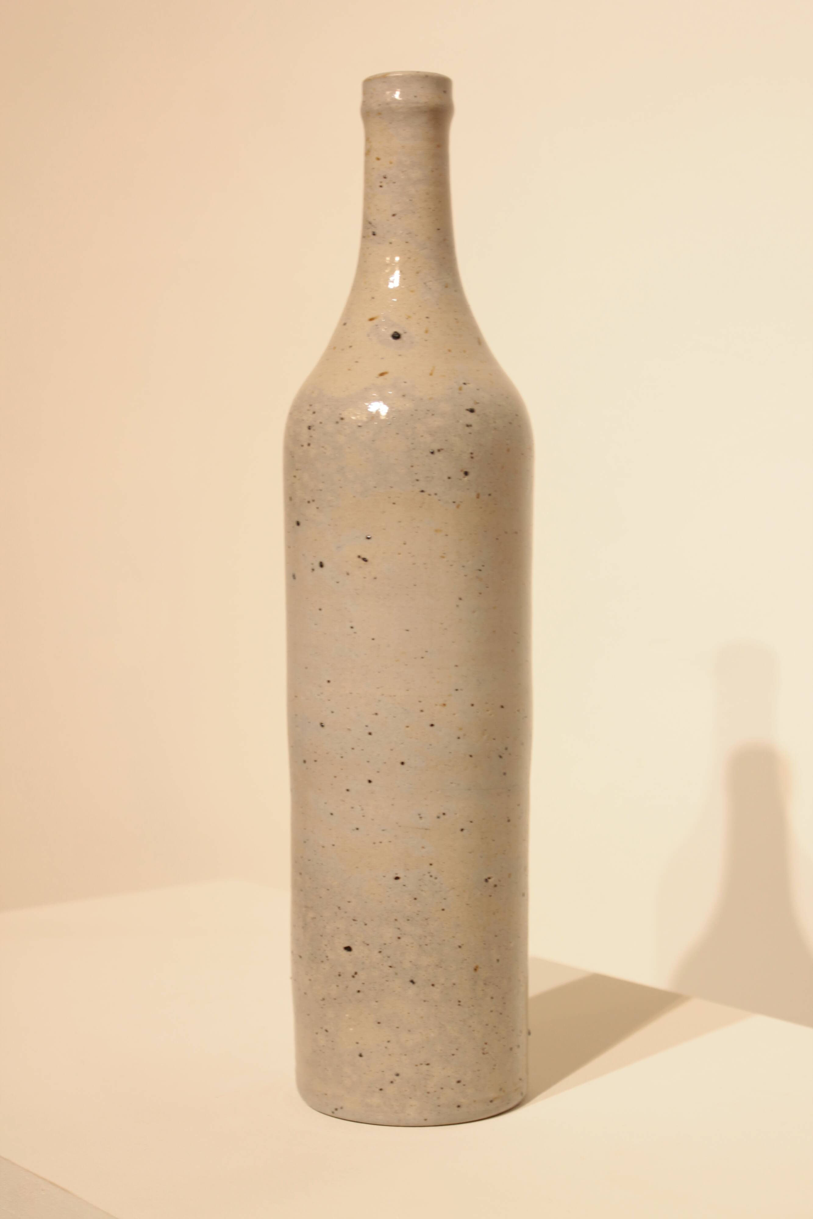 Large bottle vase by Roland Zobel, Les Cyclades, Anduze