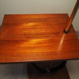 Scandinavian floor lamp in teak and metal from the 1960s-1970s
