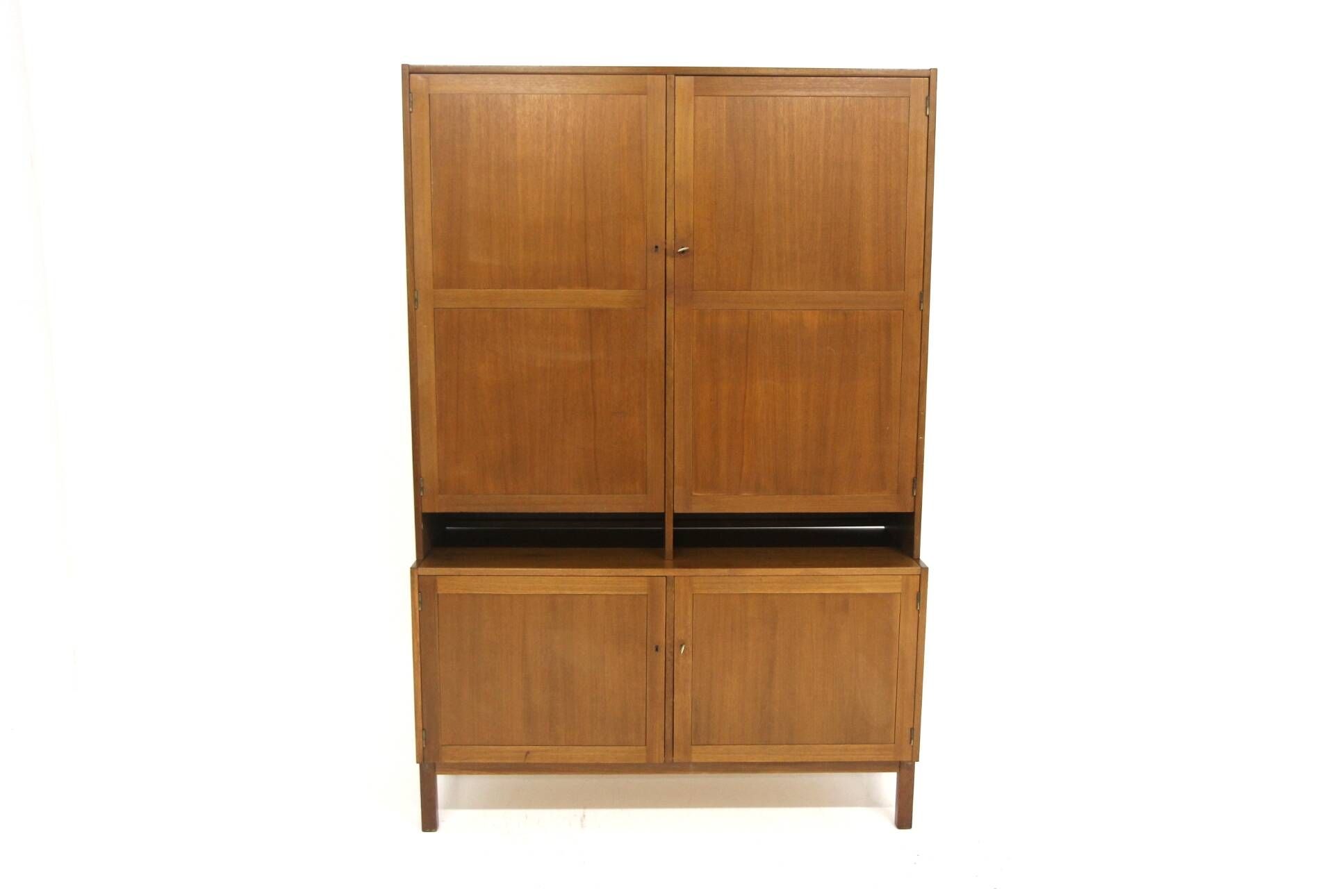 Scandinavian wardrobe "Domi Monté" in teak, Nils Jonsson, Sweden, 1960