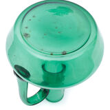 Green-handled vase