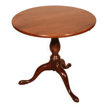 small tripod table in mahogany from the early 19th century