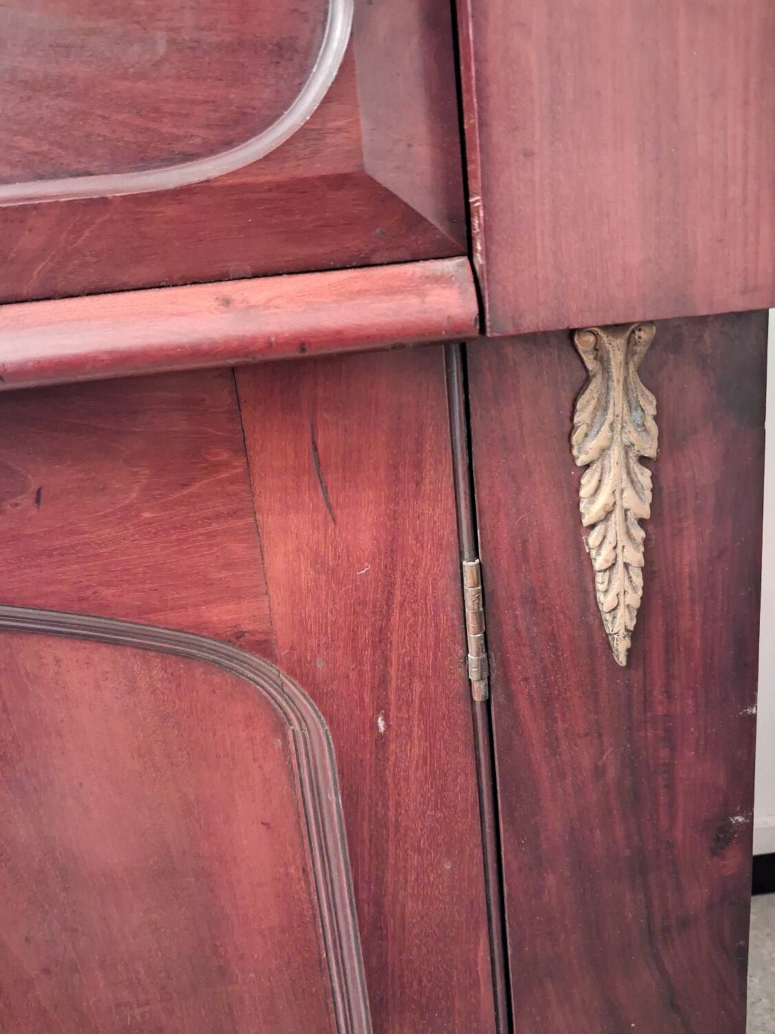 English buffet in mahogany