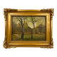 Peinture " Le parc de La Tête d'Or"