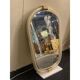 Impressive “Torciglione” Murano Glass Wall Mirror in Barovier Style