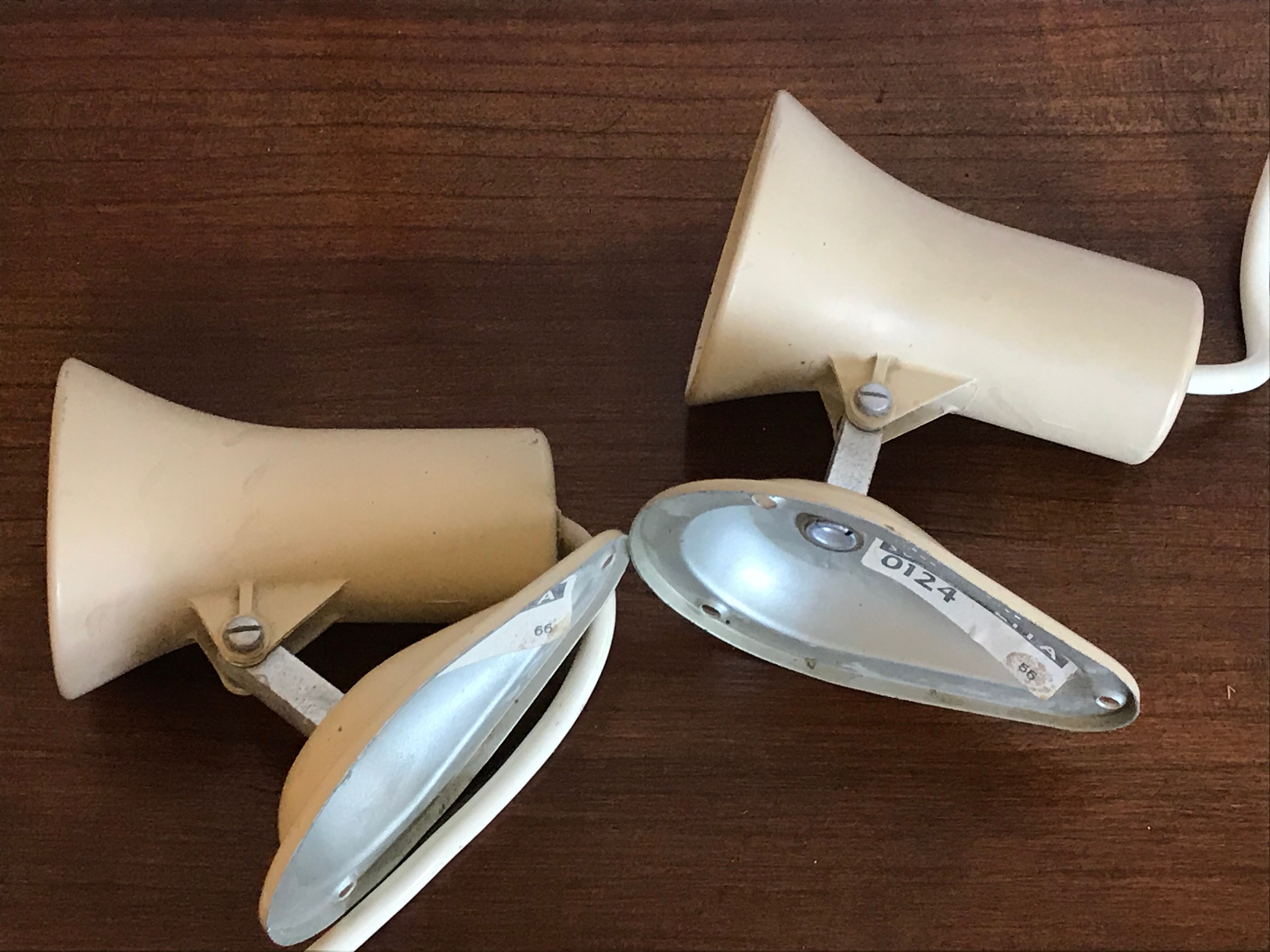 Pair of vintage Lita wall light