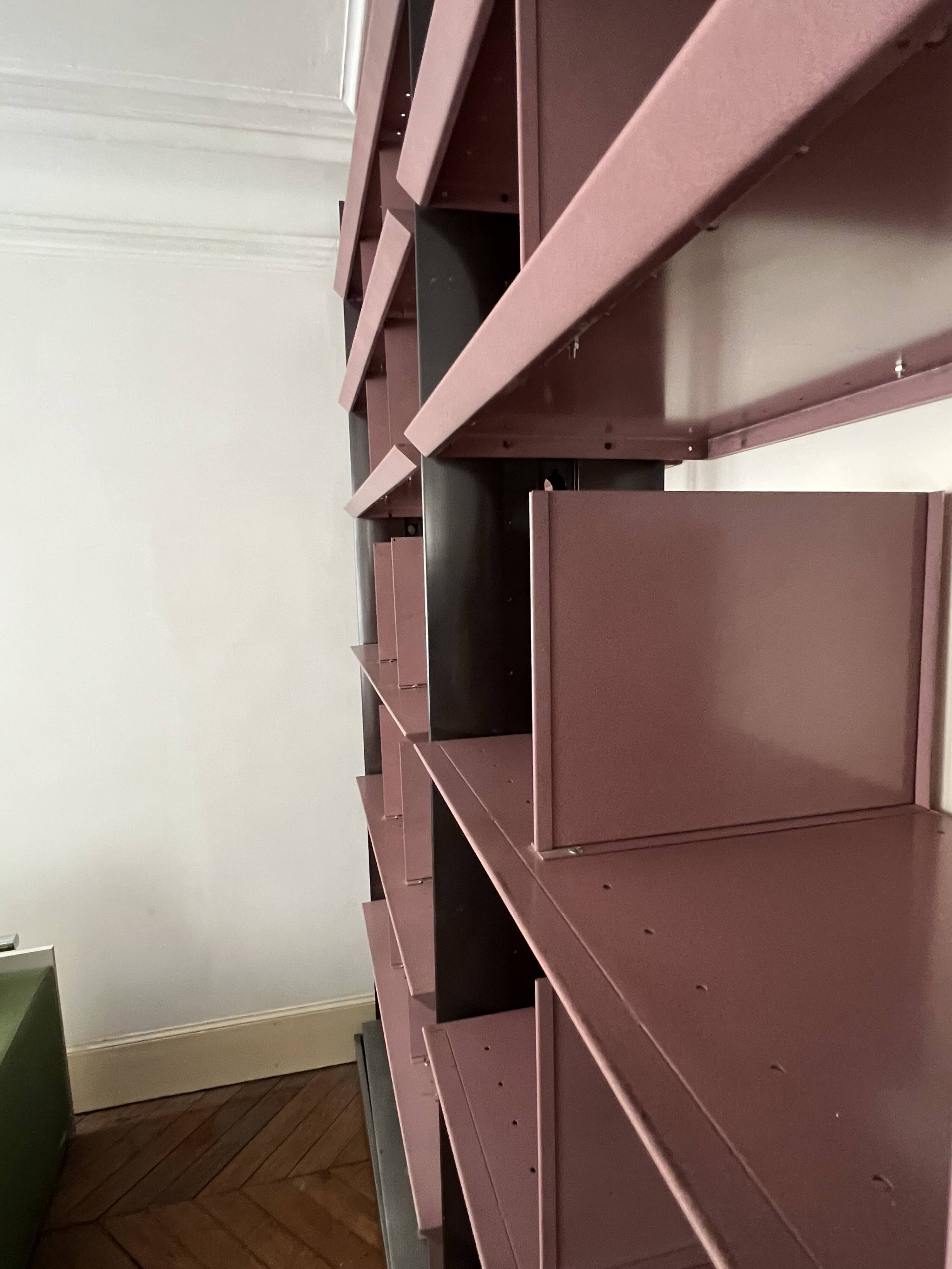 Bookshelf in the style of Roche Bobois.