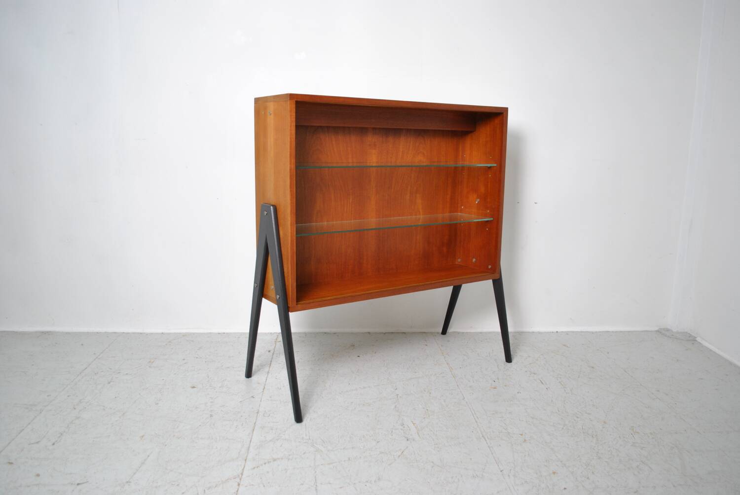 Meuble pieds compas 1970