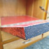Sideboard with fin sides / compass feet from the 50s/60s