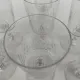8 large crystal glasses from Baccarat, Champigny model.