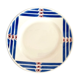 Grand plat plat Badonviller modèle Stella