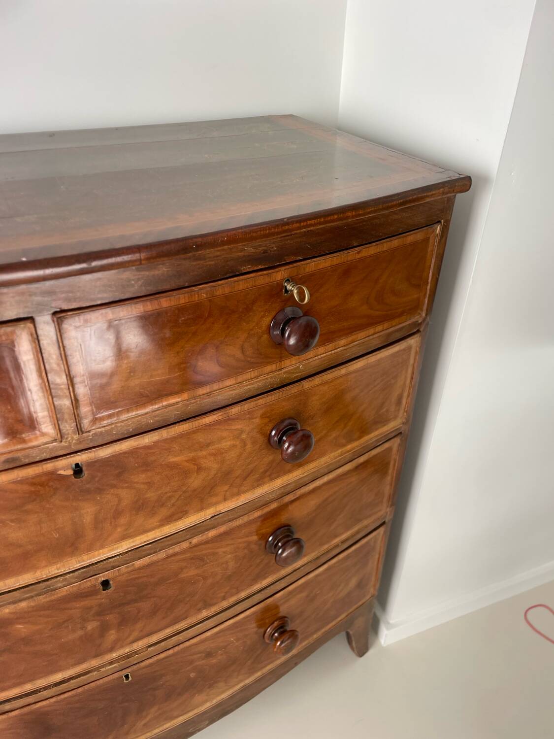 Commode anglaise 19eme siècle