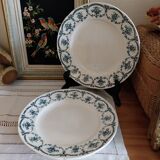 Old Longchamps iron earth flat plates