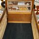 Vintage wicker children's bed 1960