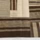 5x8 Cream & Beige Mid Century Modern Kilim Rug, 167x234Cm