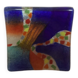 Multicolored glass paste ring size