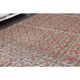 Tapis couloir vintage turc Oushak fait main en laine et coton gris 169x248 cm des années 1970