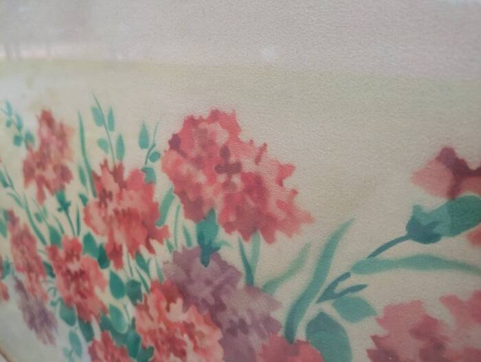 Watercolor carnations