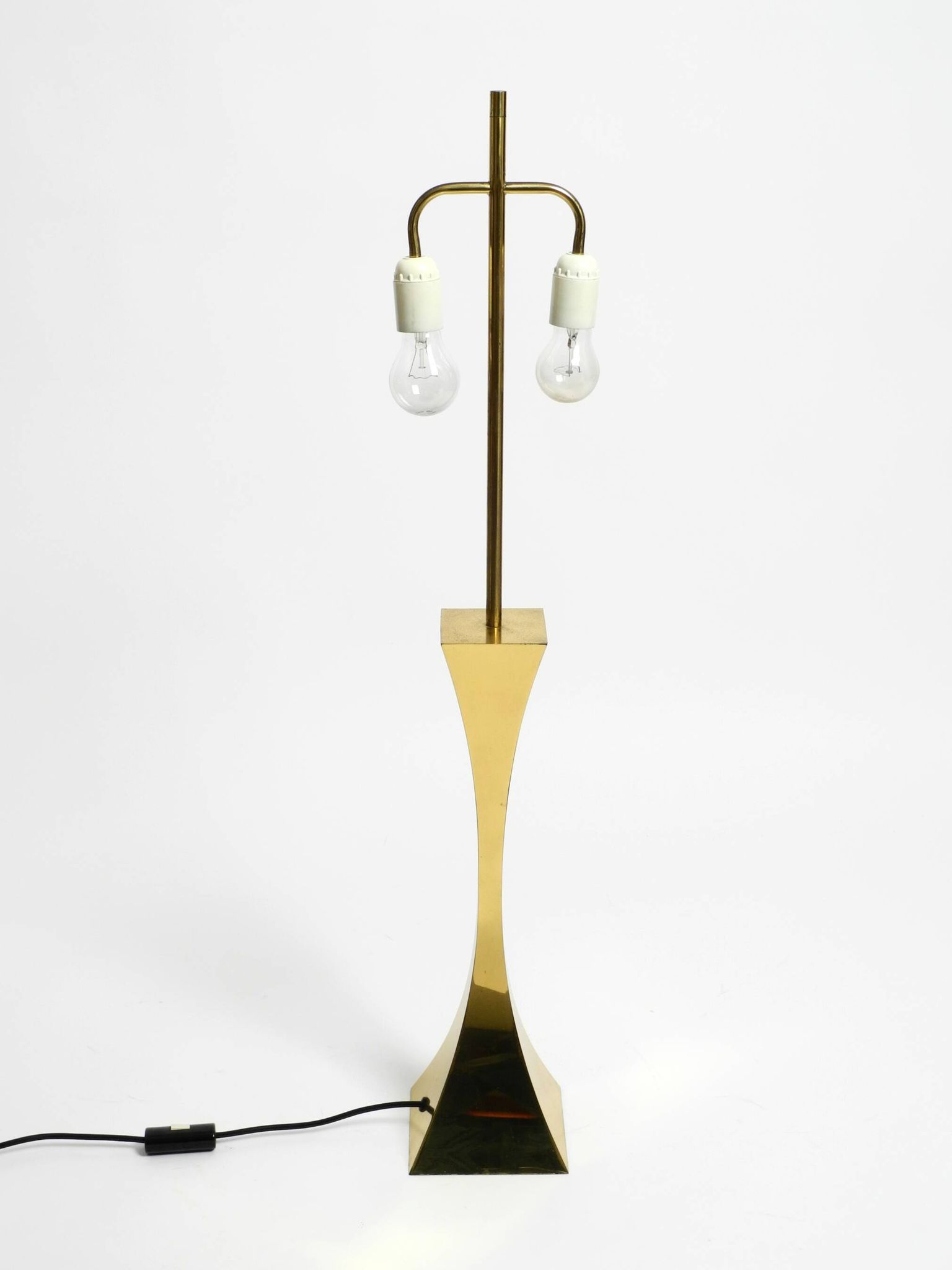 70s brass table lamp by Tonello and Montagna Grillo for High Society Italy