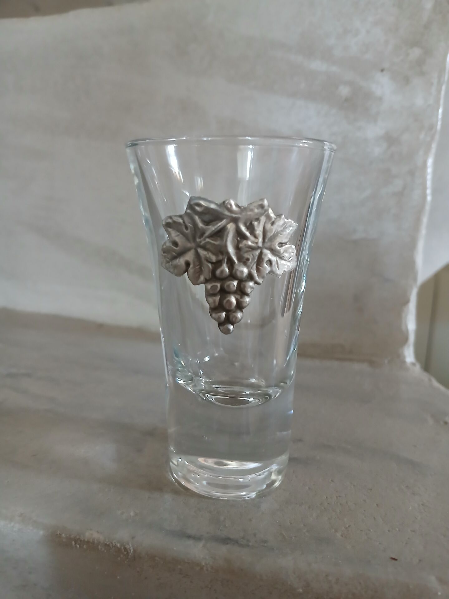 6 small antique liqueur glasses