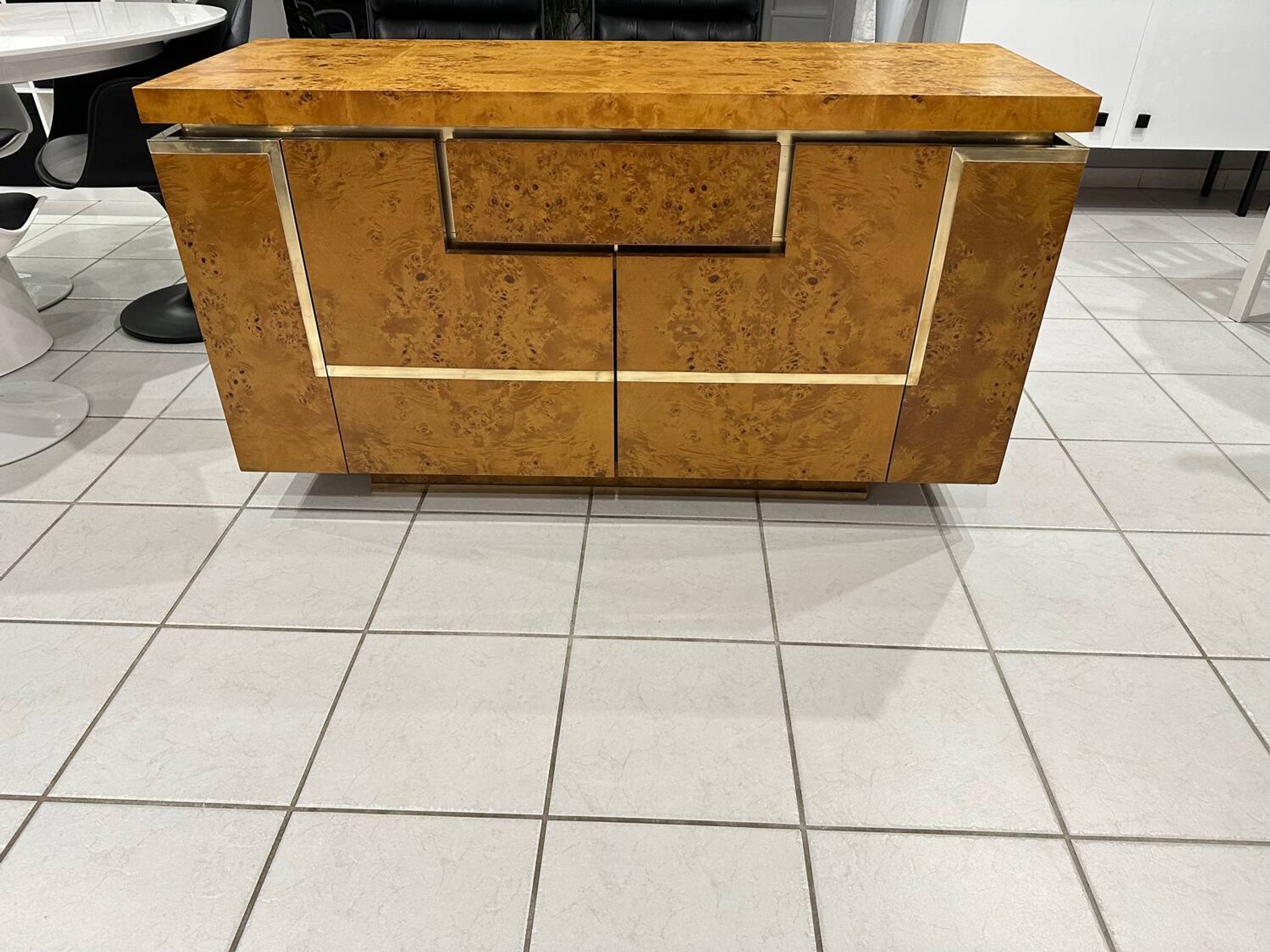 Jean Claude Mahey Roche Bobois vintage 1970s bar cabinet sideboard