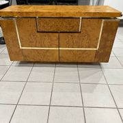 Jean Claude Mahey Roche Bobois vintage 1970s bar cabinet sideboard