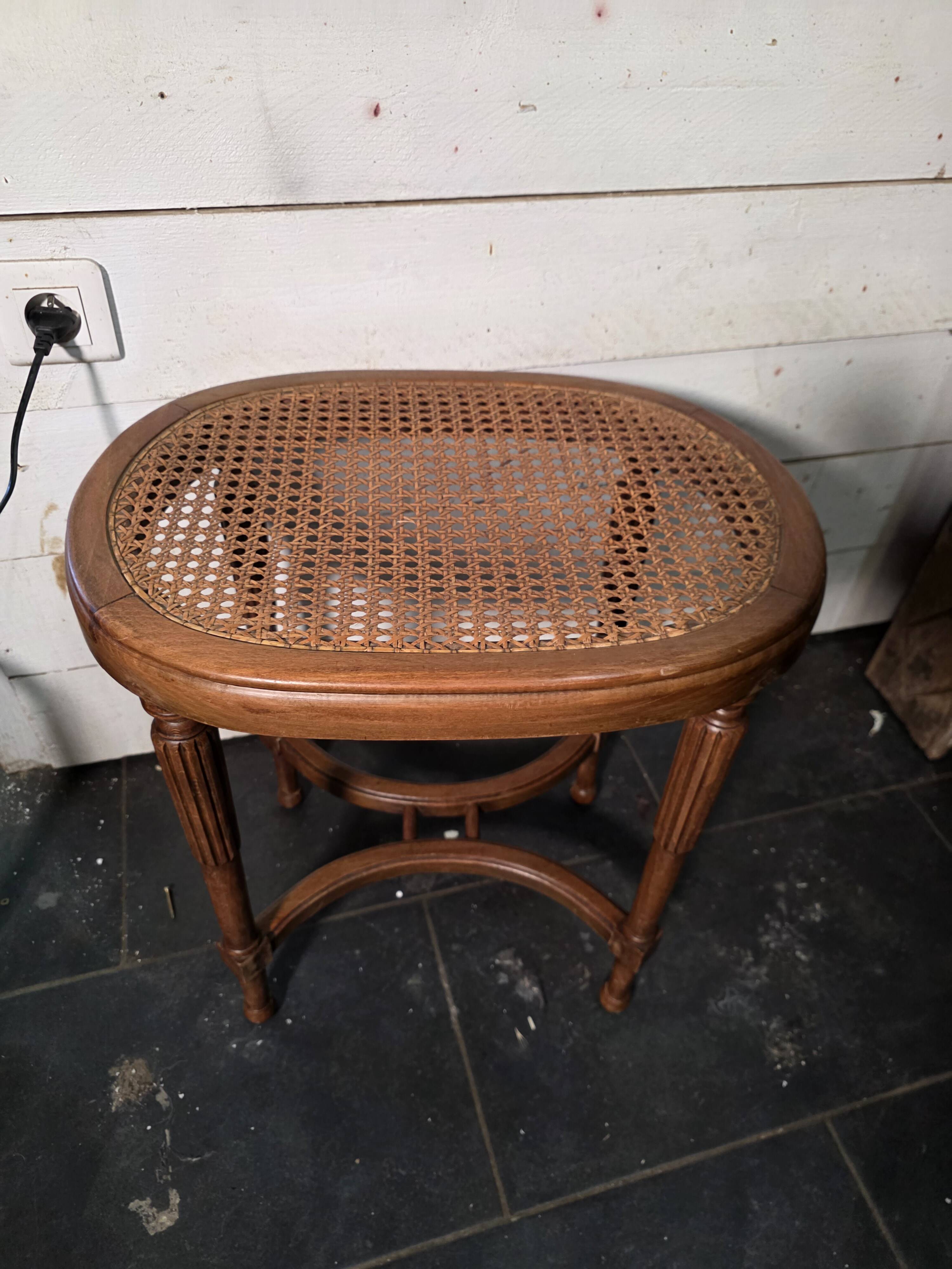 Louis XVI style piano bench