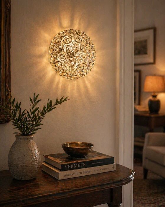 Helena Tynell snail wall or ceiling light 1970