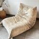 Togo Ensemble Ligne Roset vintage – 3-seater sofa and armchair