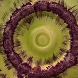 Vintage slip pot and plate