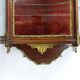 Louis XVI wall display cabinet, mahogany and bronze, France 20th century