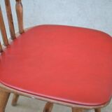 2 chairs Baumann sitting fabrics coated