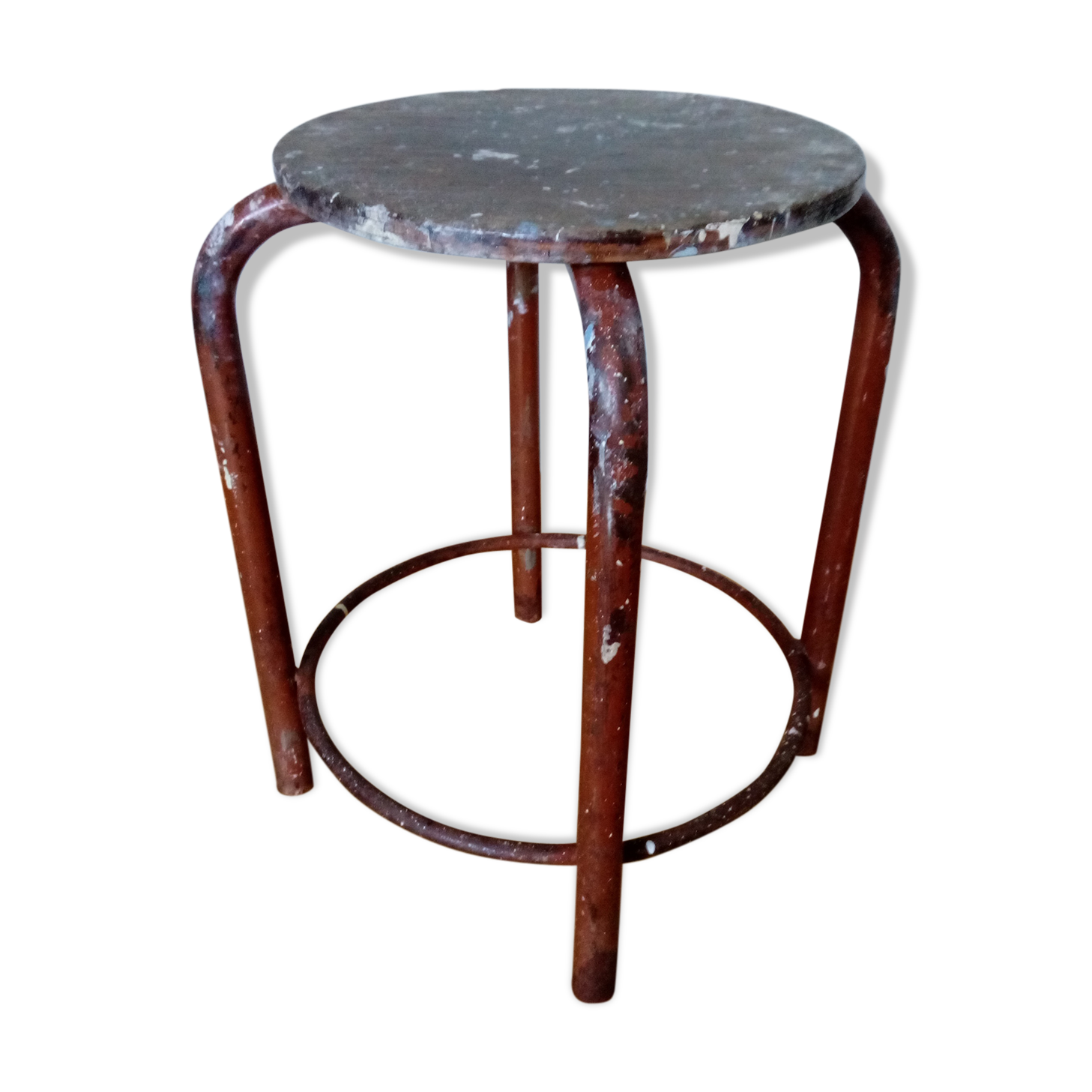 Workshop or school stool trend Wabi Sabi