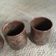 Lot de  10 tasses en grès
