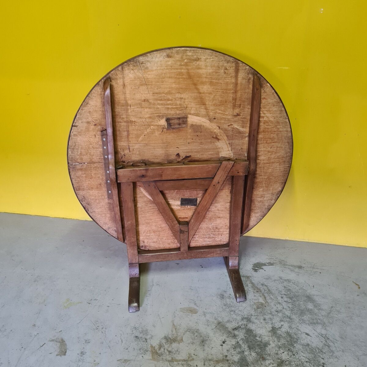 French wine table, called table vigneron, from the late 1800s