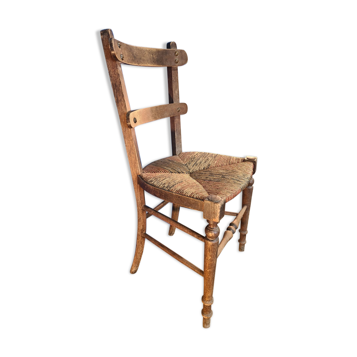 Antique mulched chair