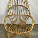 Rattan armchair