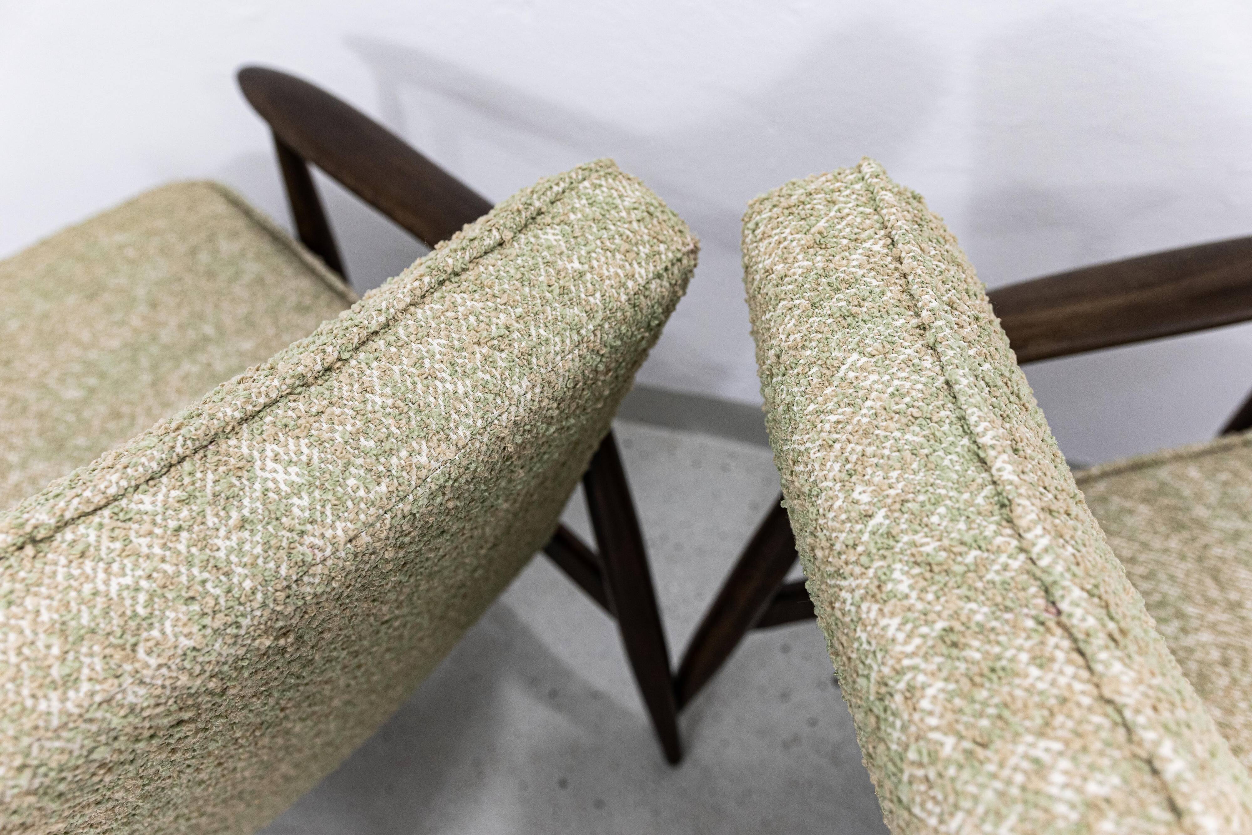 Mid Century Armchairs By Juliusz Kędziorek, Poland, 1960s, Set Of 2