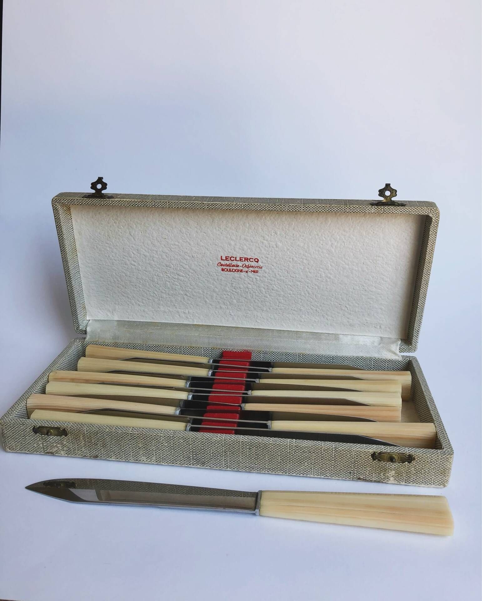 Knife set Leclercq