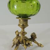 Piano kerosene lamp/spinning top lamp/rare/vintage
