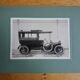 Old photograph from 1900 of the State Railways automobile.