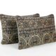 Set of 2 vintage Turkish cushion covers 41x61 cm